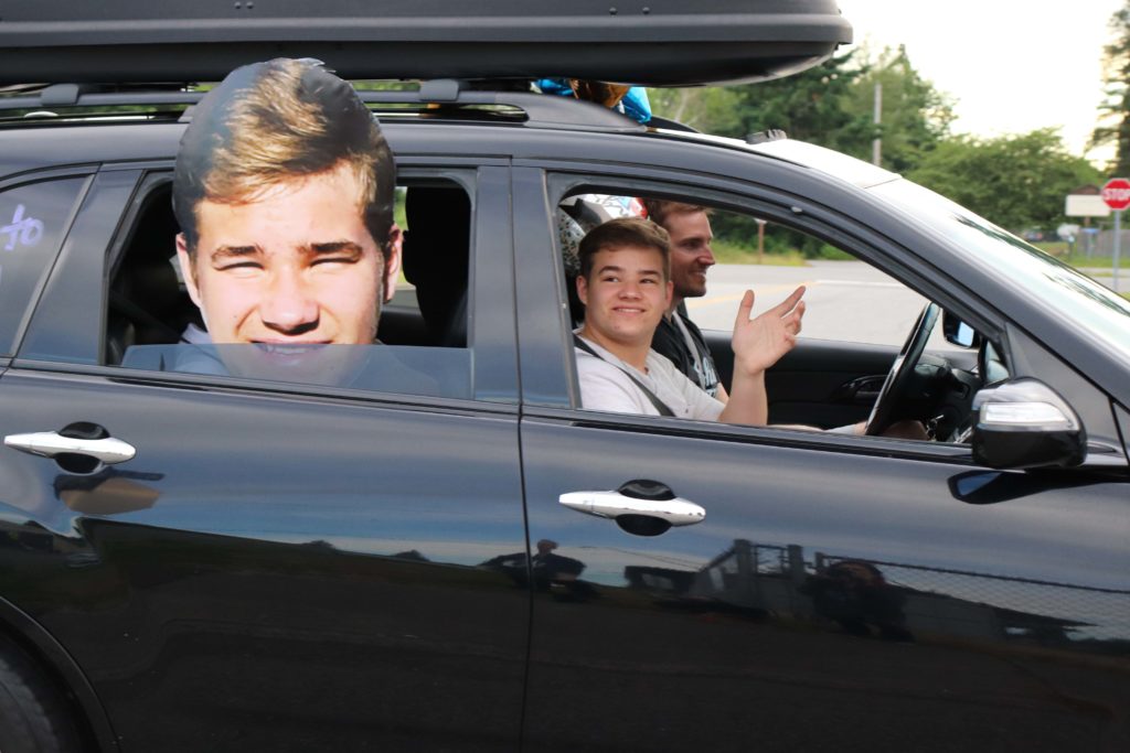 cardboard face